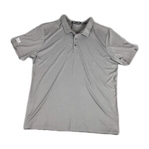NWT Travis Mathew Prestige Pure Performance Polo Golf Shirt Men's XL Heather GRY